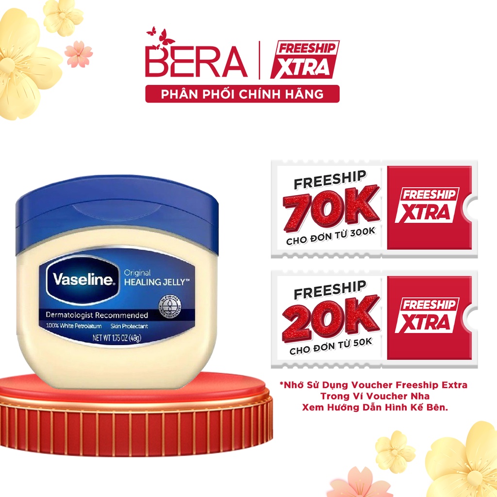 Sáp Dưỡng Ẩm Đa Năng Vaseline Pure Petrolium Jelly 49g