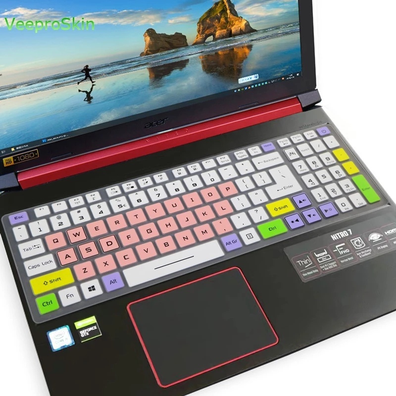 Tấm phủ bảo vệ bàn phím máy tính Acer Nitro 5 AN515-54 AN515-55 AN515-56 an515-57 Acer Nitro 5 AN517-51 AN715-51
