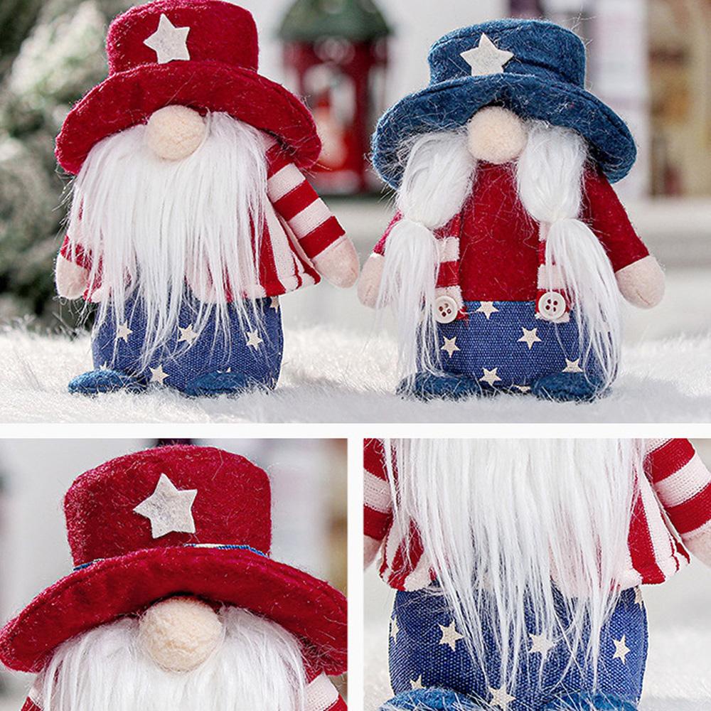 Thú Nhồi Bông Hình Tổng Thống Election Patriotic Veterans Day Gnomes
