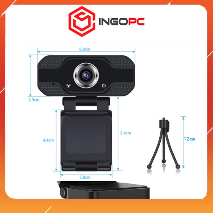 Webcam Máy Tính Có Mic Full HD 1080P Siêu Nét, Camera Học Online, Livestream Chính Hãng Giá Rẻ - Bảo Hành 1 Đổi 1. | BigBuy360 - bigbuy360.vn