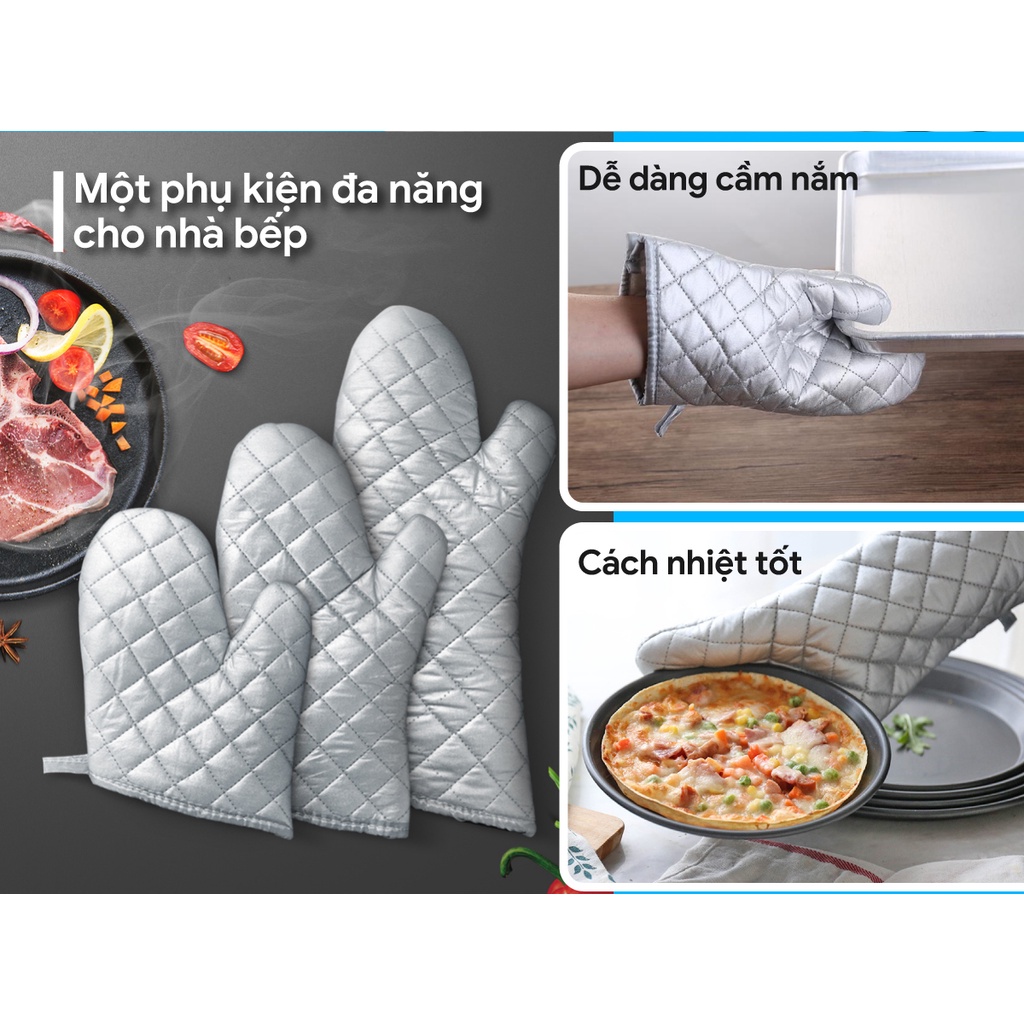 Găng tay nướng bánh cách nhiệt Baking Gloves