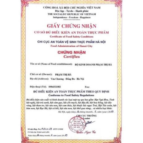 Bột đậu đỏ nguyên chất 500gr  hàng handmade