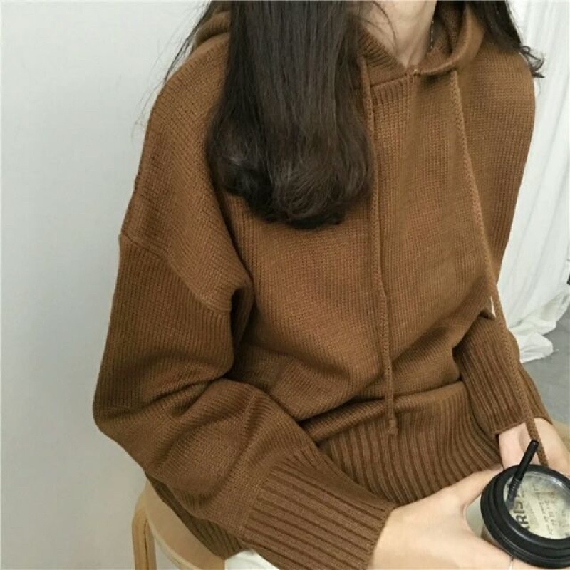 Áolen cổ tròn hàn quốc