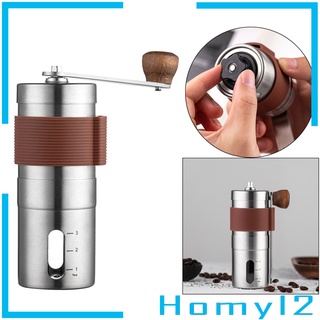 Manual Coffee Grinder Adjustable Setting for Espresso French Press Camping