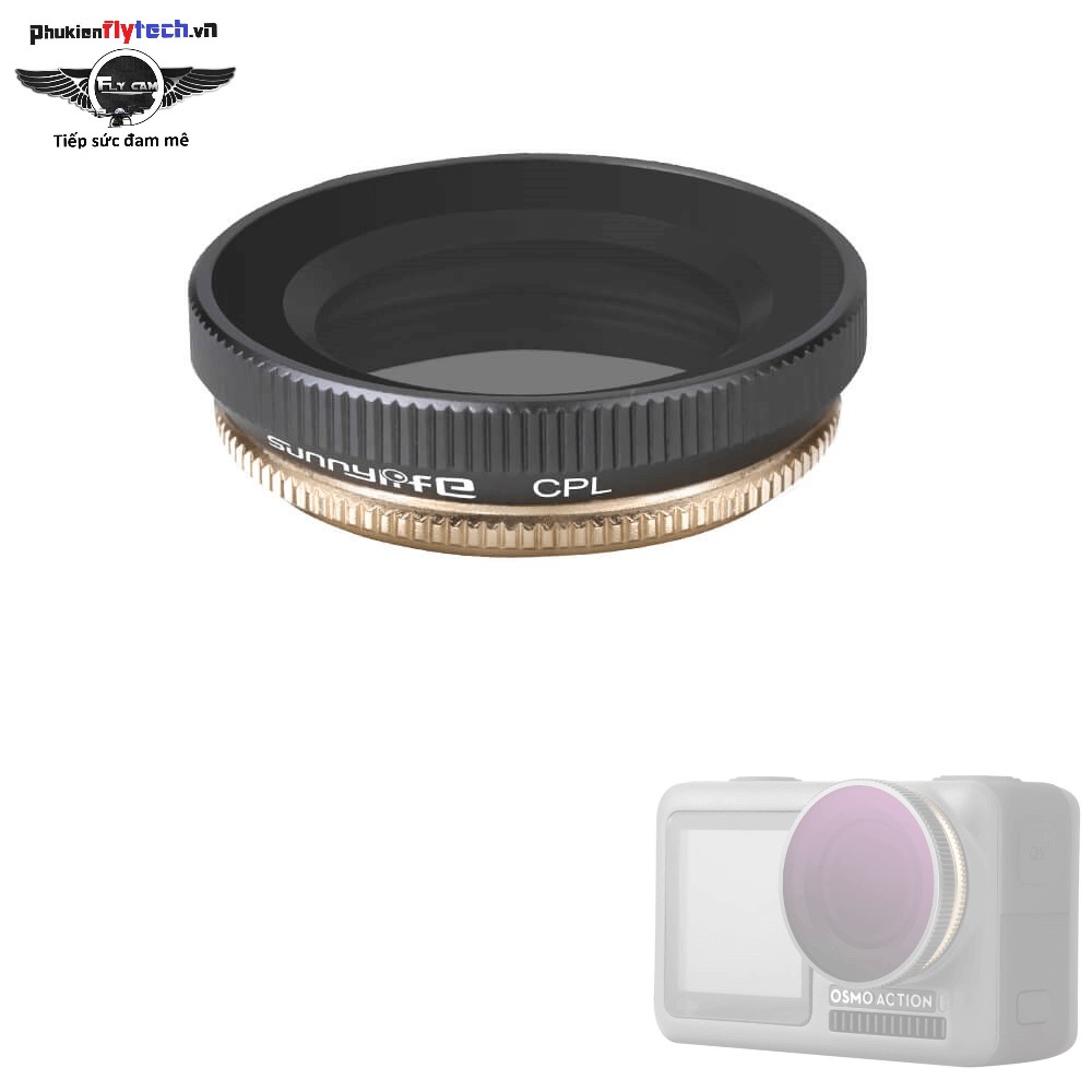 Filter CPL DJI Osmo Action – kính lọc màu - SunnyLife - Hàng chính hãng - Cải thiện màu ảnh, sắc nét