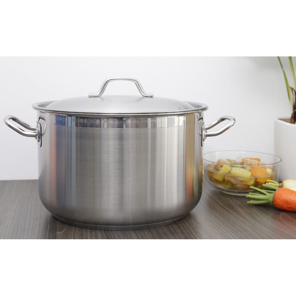 Nồi luộc gà Fivestar 3 đáy nắp inox size 32cm