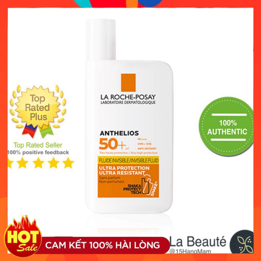 La Roche-Posay Anthelios Shaka fluid SPF50+ - Kem Chống Nắng Thế Hệ Mới [Không Mùi] 50ml | BigBuy360 - bigbuy360.vn