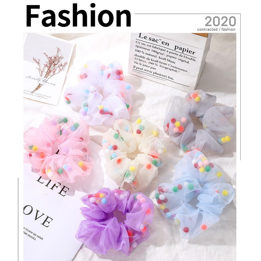 [Mã FAGOGO giảm 12% đơn 99K] Scrunchies - Chun Cột Tóc - Phụ kiện thời trang Hot | BigBuy360 - bigbuy360.vn