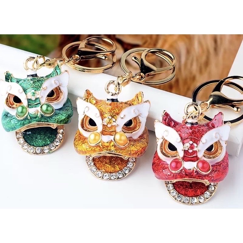 Móc chìa khóa cá tính phong cách sư tử