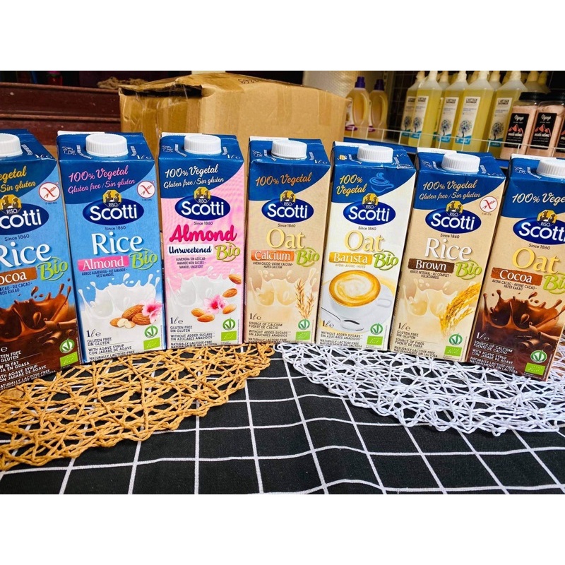 Sữa thực vật hữu cơ Scotti 1000ml
