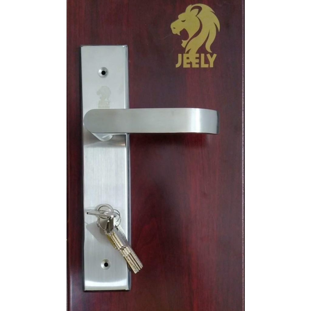 KHÓA TAY GẠT JEELY 304 - DÙNG CHO CỬA PHÒNG