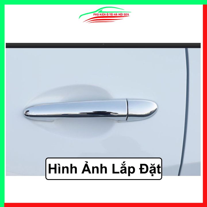 Ốp tay hõm mạ crom Mazda 3 2015-2019 sáng bóng chống trầy bảo vệ cửa xe ô tô