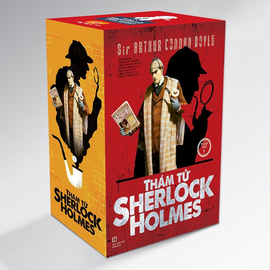 Bộ sách Thám Tử Sherlock Holmes Toàn Tập (Trọn Bộ 3 Tập) - Tác giả:  Sir Arthur Conan Doyle