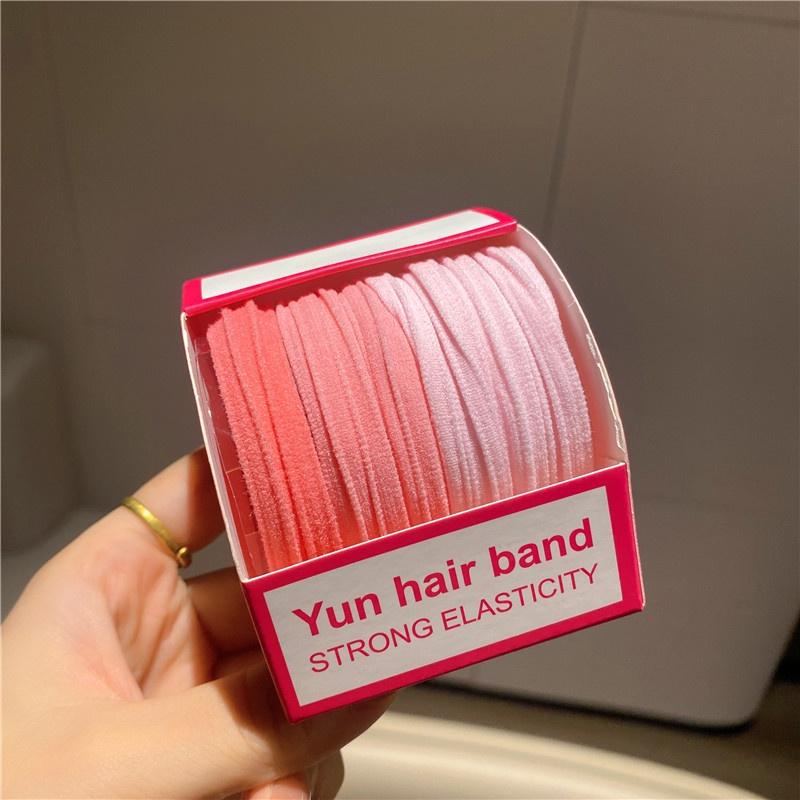 PVN49176 Bộ 5 Dây Buộc Tóc Cao Su Co Giãn Không Đau Đơn Giản Dành Cho Nữ Giá Rẻ