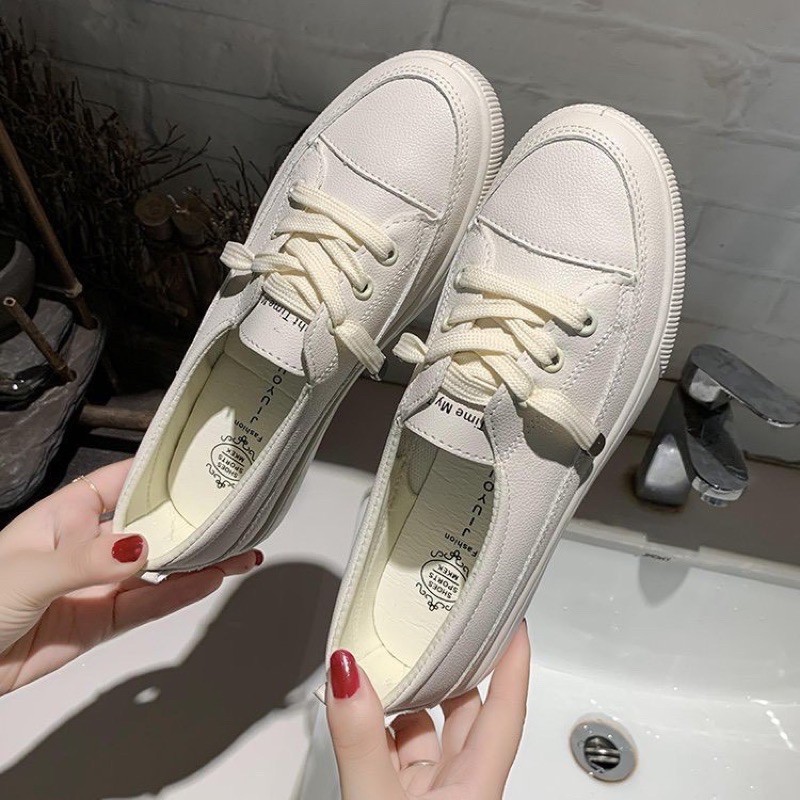 Giày lười nữ SLIPON dáng cơ bản siêu Trend