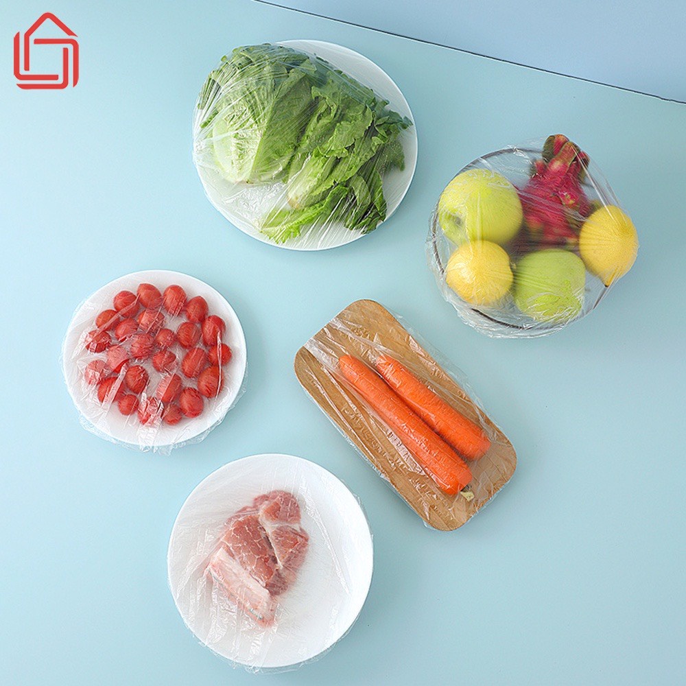 Màng Bọc Thực Phẩm Co Giãn Siêu Dai Có Chun kèm Túi Gấu TTX124