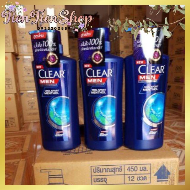 Dầu gội clear men 450ml