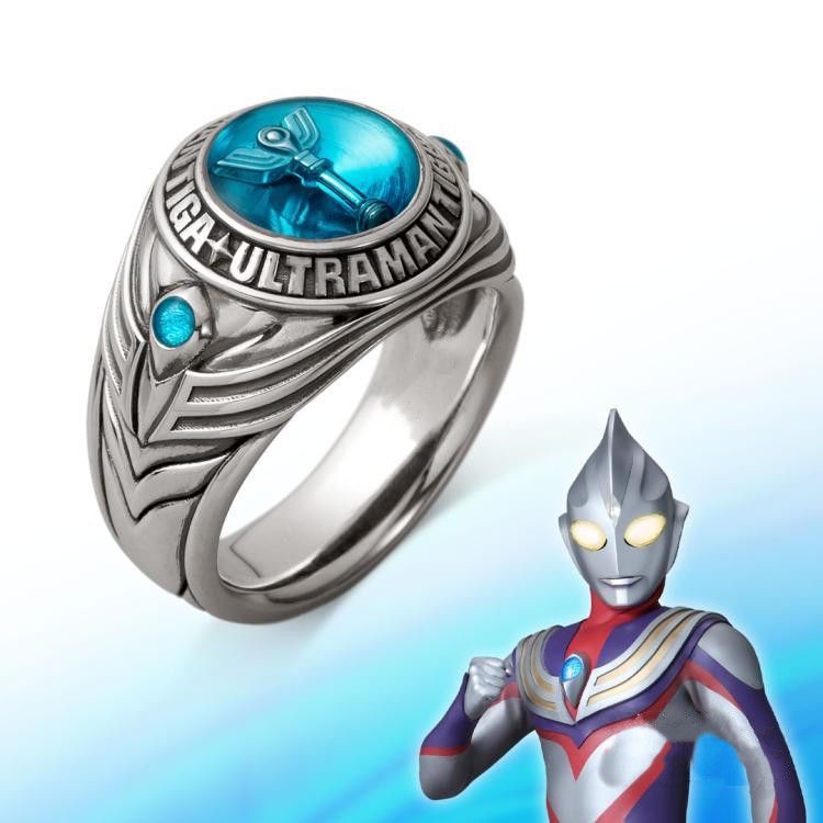 Nhẫn Thiết Kế Hình Ultraman Tiga Kỷ Niệm 25 Năm Vĩnh Viễn
