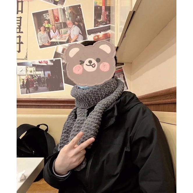 Set Móc Len Đan Khăn Đáng Yêu