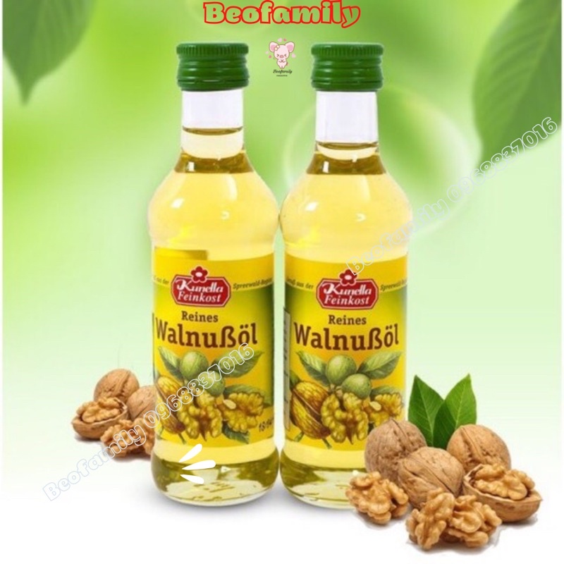 (Date 2024) Dầu óc cho Brandle Vita Walnussol Đức 100ml Cho Bé Ăn Dặm, Bà Bầu - Beofamily