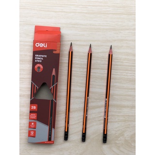 Bút Chì Gỗ 2B Deli 37013 lẻ từ 5 chiếc
