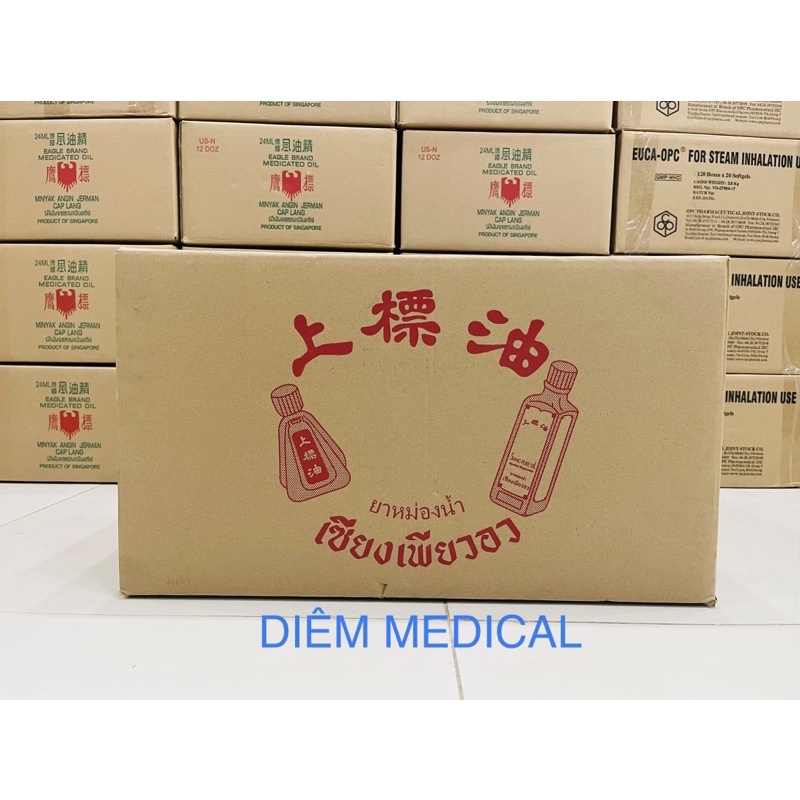 Dầu Thái Đỏ 7ml, Dầu Ông Già Nhập Khẩu VN Chuẩn Thái Xịn