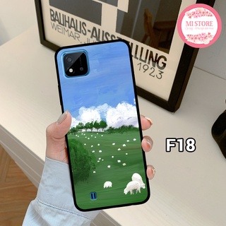 Ốp điện thoại REALME C11 2020/ C11 2021/ C20 - Ốp lưng Realme in hình cánh đồng hoa basic, nhẹ nhàng