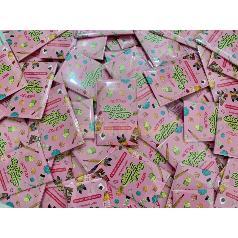 Bộ hình ảnh Baker House Recipe random - nhóm NCT 127