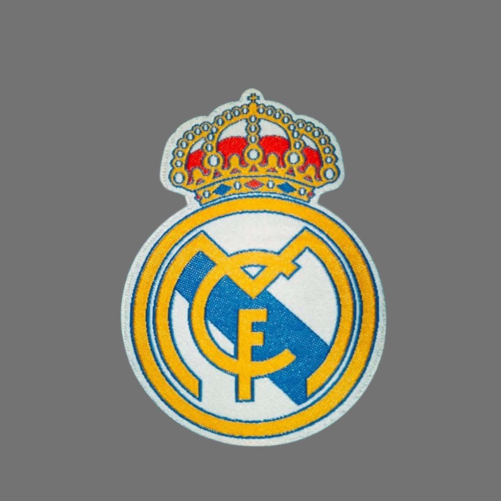 COMBO 2 huy hiệu dán quần áo câu lạc bộ thể thao Manchester, Chelsea, Barcelona, Real Madrid