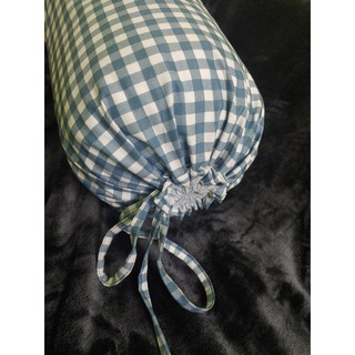 Vỏ gối ôm cotton tici kẻ, vỏ ôm theo bộ ga gối tici