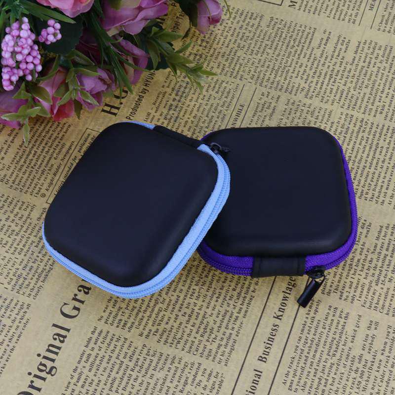 Túi Da Mini Đựng Tai Nghe Chống Thấm Nước Cho MP3 MP4