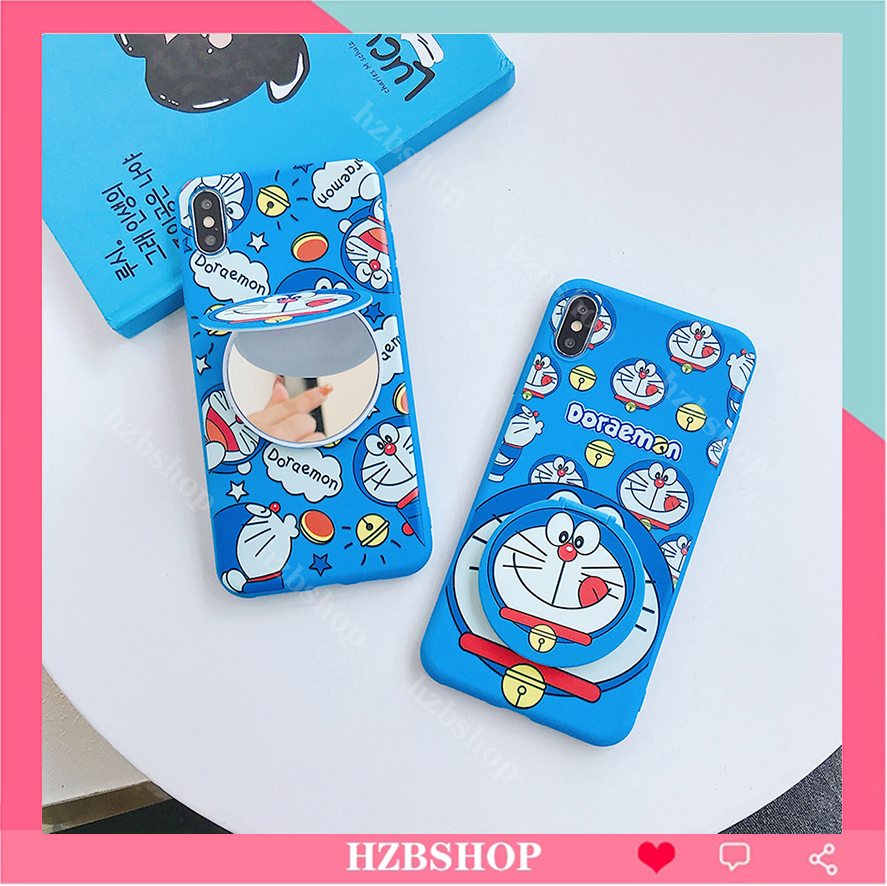 Ốp Lưng Tráng Gương Hình Doraemon Đáng Yêu Cho Xiaomi Redmi Note 9s 9pro Max Note 8 7 6 5 Pro 7s Redmi 8a 8 7a 7 6a 6 6pro 5a 5 Redmi Y3 K20 Pro