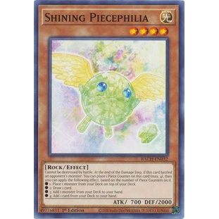 Thẻ bài Yugioh - TCG - Shining Piecephilia / BACH-EN032'