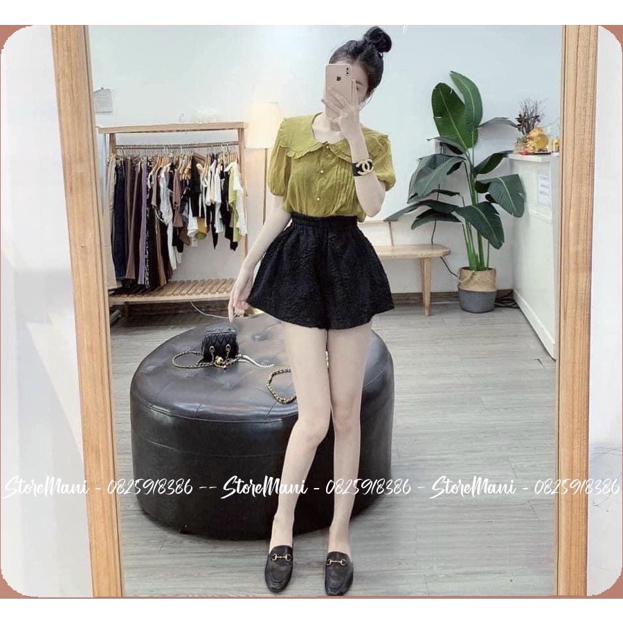 Quần Short Phồng Nhăn TKCT Quần Đùi Nữ | BigBuy360 - bigbuy360.vn