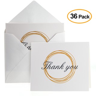 Set 36 Tấm Thiệp Cảm Ơn Chữ Thank You