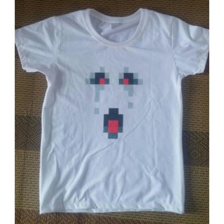 Áo thun Minecraft Ghast Face.  / áo cực chất