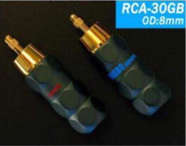 Jack AV (RCA) cao cấp hãng YARBO Audiophile Đức chính hãng. Đơn giá 1 jack.