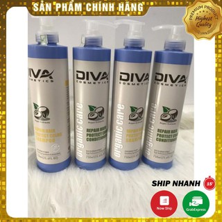 CẶP DẦU GỘI XẢ DIVA CHÍNH HÃNG XUÂN THÌ PHỤC HỒI VÀ BẢO VỆ MÀU NHUỘM