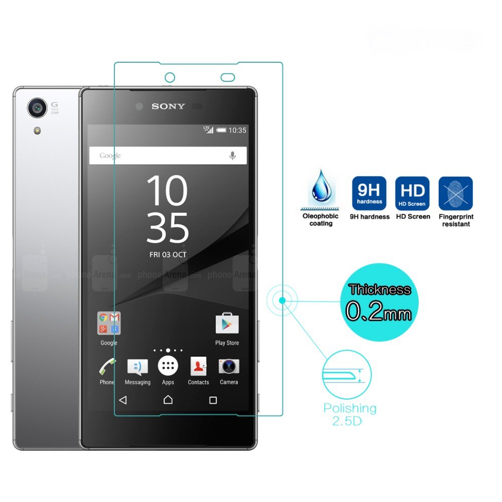 Kính cường lực trong suốt Sony Z5