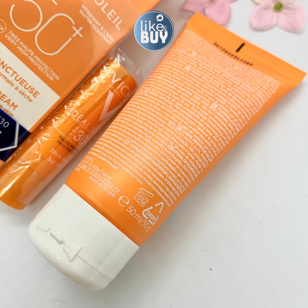 Kem chống nắng Vichy SPF50+ chống nắng phổ rộng, chống nước tốt - hàng nội địa LikeandBuy | BigBuy360 - bigbuy360.vn