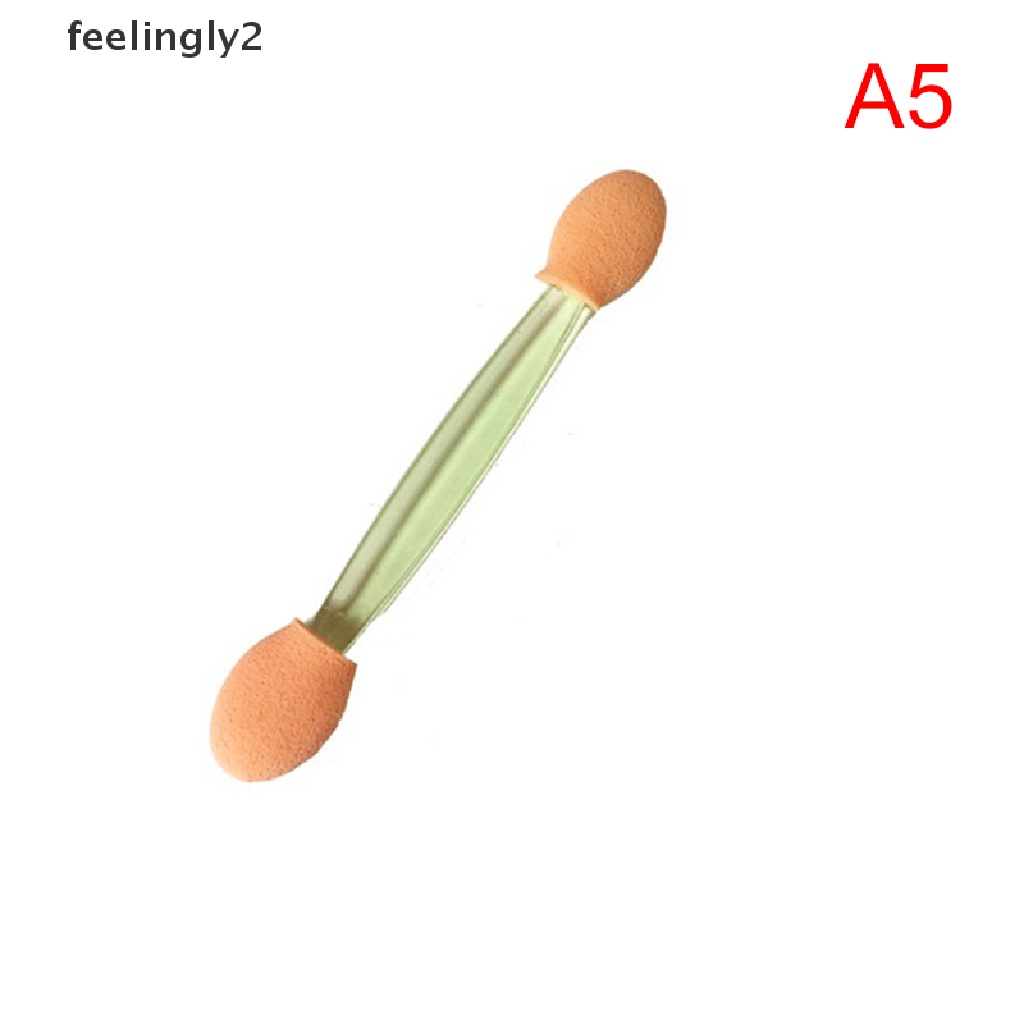 [Hàng mới về] Set 10 cọ trang điểm mắt hai đầu sử dụng một lần tiện lợi