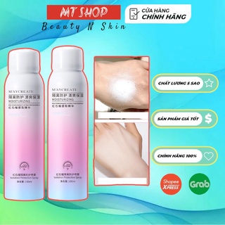 Xịt chống nắng trắng da maycreate 150ml