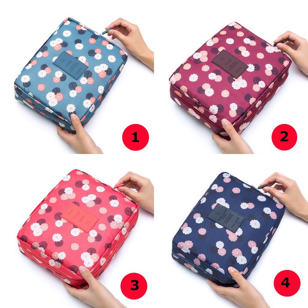 Túi đựng mỹ phẩm Travel Multi Pouch ver 2 đựng đồ du lịch chống nước – Hàn Quốc -Gía Sốc