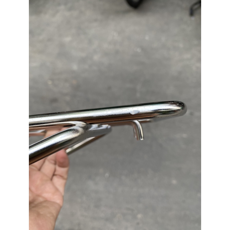 BAGA MŨI TRƯỚC XE DREAM INOX 10LY