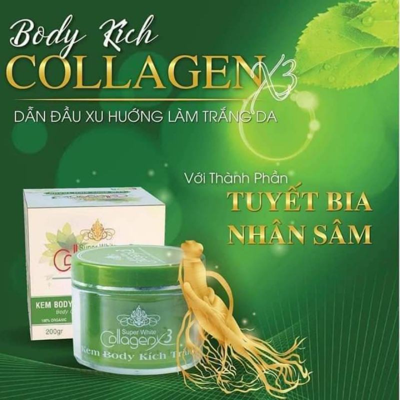 Body Collagen X3 Công Ty Giáng Kiều Cosmetics