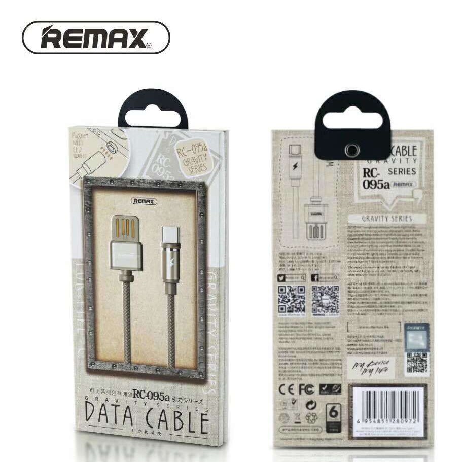 ♕♕♕ Cáp Sạc Remax Rc 095m - Từ Nam Châm Đèn Led - Cáp Android