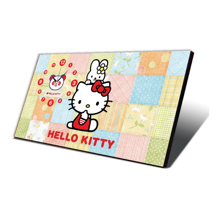 Đồng hồ bàn - Đồng hồ bàn mèo Hello Kitty