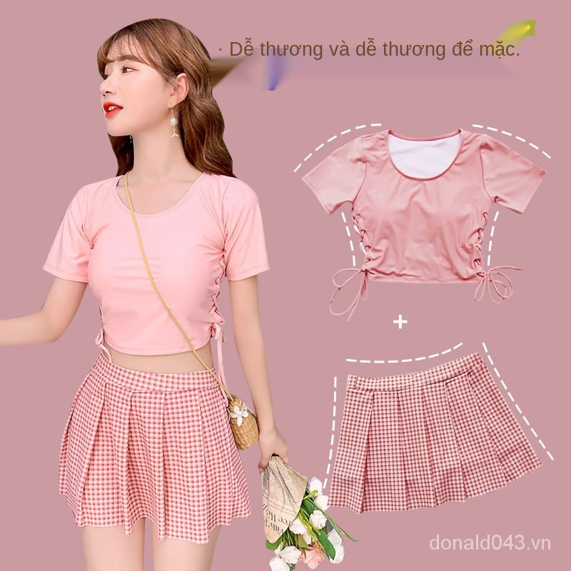 Đồ Bơi Hai Mảnh Hai Mảnh Phong Cách Hàn Quốc Cho Nữ | BigBuy360 - bigbuy360.vn