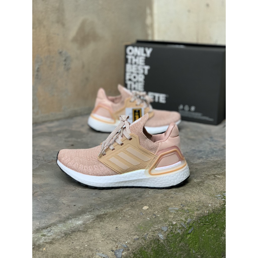Giày sneaker Adidas ultraboost 2020 hồng đất