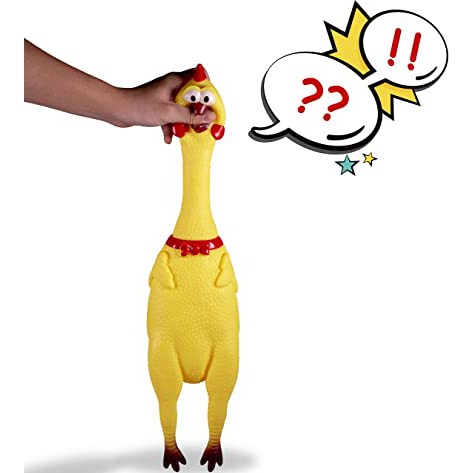 [Toys] Gà Bóp Thrilling Chicken Loại 41 Cm ( Size to)